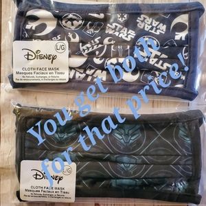 💙Disney Polyester Cloth Face Mask Adult Large